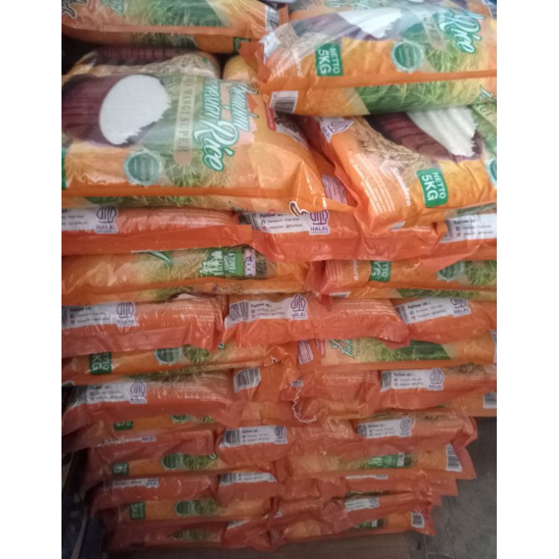 

BERAS PUTRI KOKI ORANGE AROMA PANDAN 5 kg