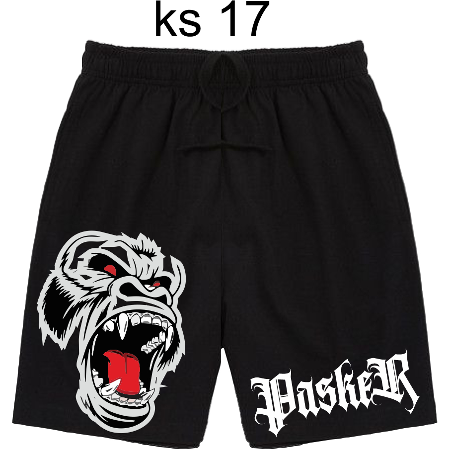 Celana Pendek KERA SAKTI  Distro champion Boxer Kolor Pria Dan Wanita Short Pants Shortpants smile M
