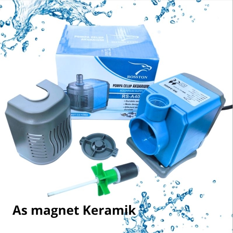 Pompa aquarium kolam ROSSTON RS A 4000 Submersible Pump
