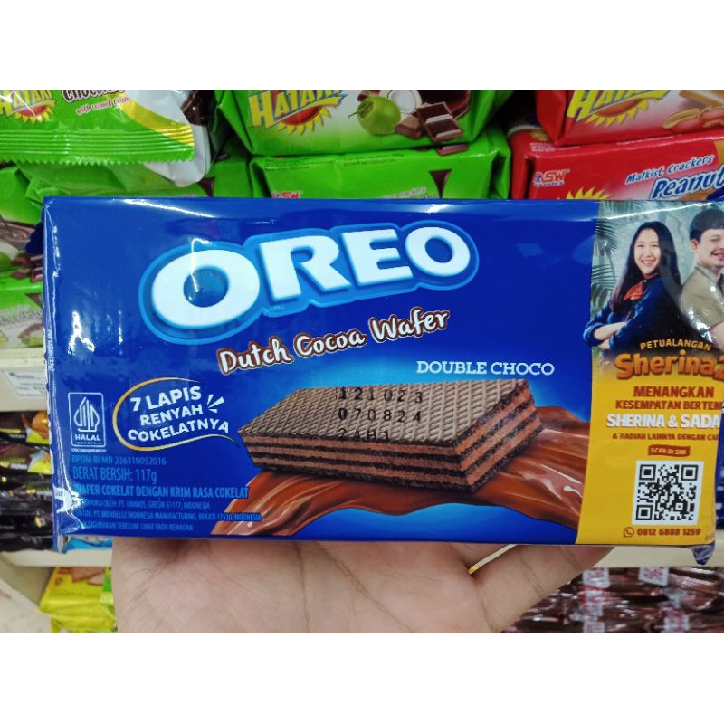 

Oreo Wafer Rasa Cokelat 117gr