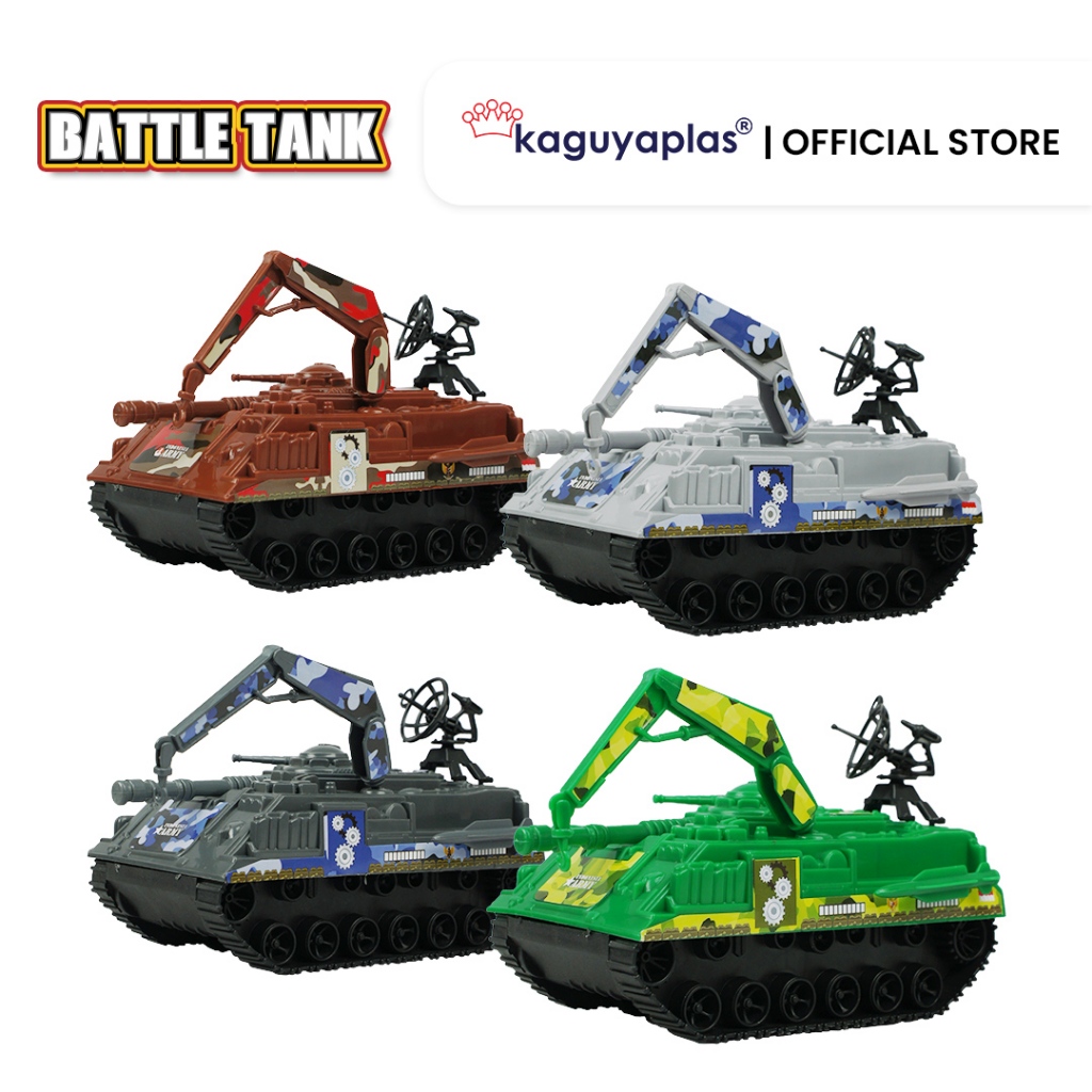 Mainan Anak Mobil Tank Militer KGP 185 Kaguyaplas