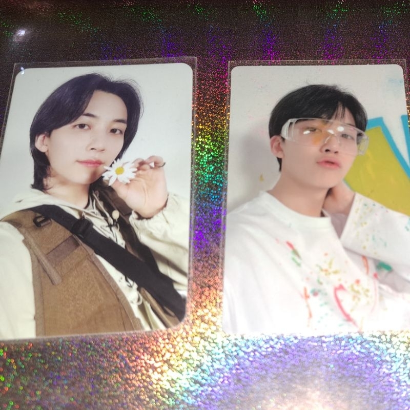 PHOTOCARD PC JEONGHAN SEUNGKWAN SEVENTEEN GOING MAGAZINE GOMAGZ VOL 2 BLACK VER FTS FACETHESUN CARVE