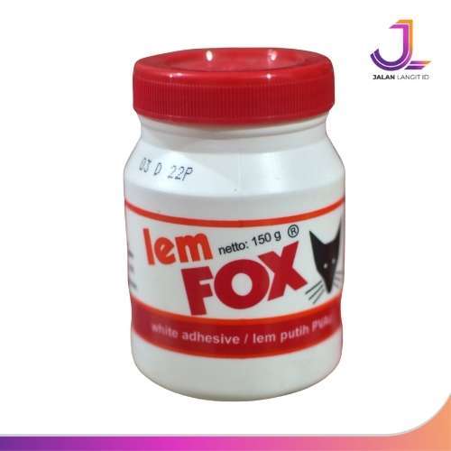 

Lem Fox 150 Lem Putih Fox Serba Guna 150 Gram - Glue Cover Putih Merah