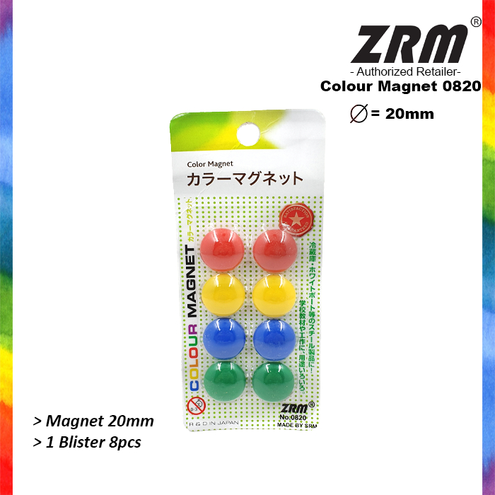 

ZRM 0820 Magnet Papan Tulis 20mm / Whiteboard Magnet 20mm
