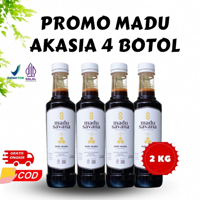 

Madu Hutan Akasia Beli 2 Gratis 2 - Raw Honey