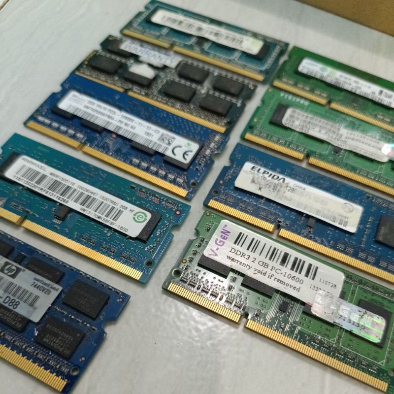 ram DDR3 laptop 2gb