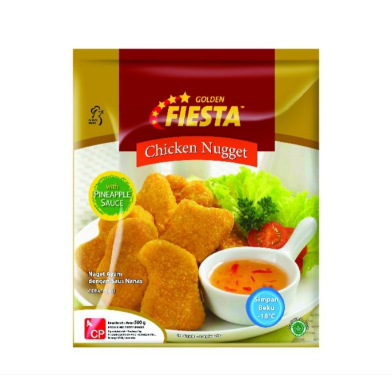 

Golden Fiesta Chicken Nugget 500gr