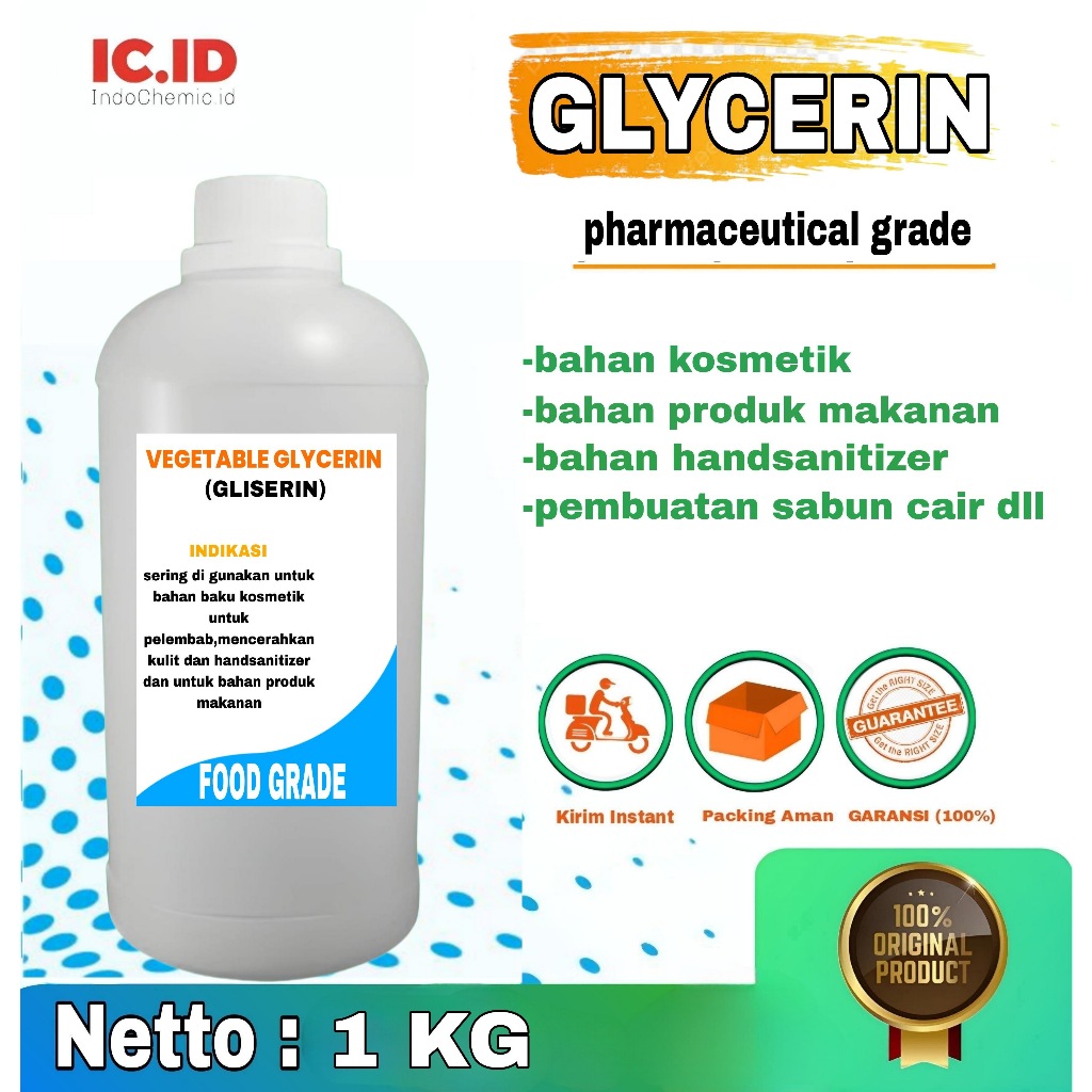 Vegetable Glycerin / FOOD Grade 1 kg