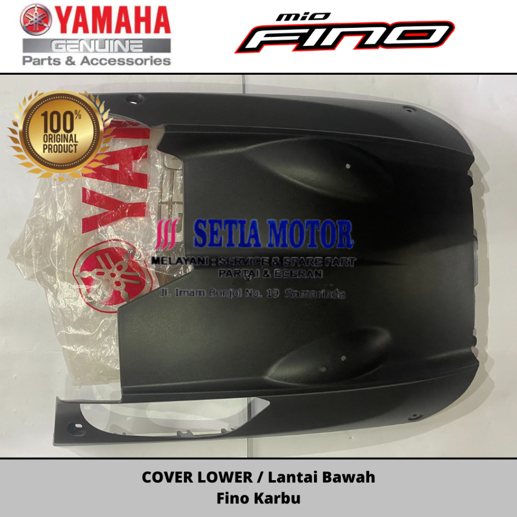 COVER LOWER / Lantai Bawah Fino Karbu