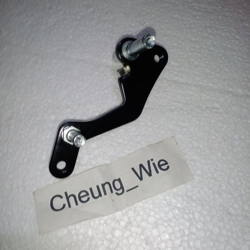 Sub : 45290KWB601 Breket bracket Plat dudukan kaliper Cakram depan 220mm standard Honda Blade 110/Bl