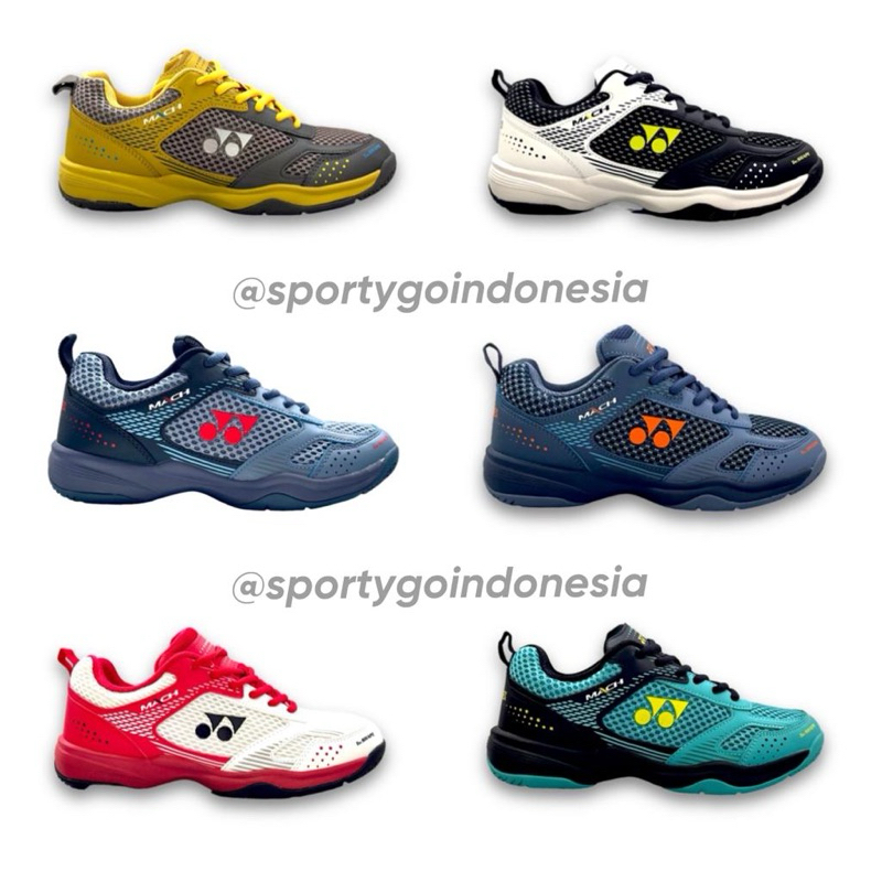 Sepatu Badminton Anak YONEX MACH Original / Junior Jr Kids / Jet