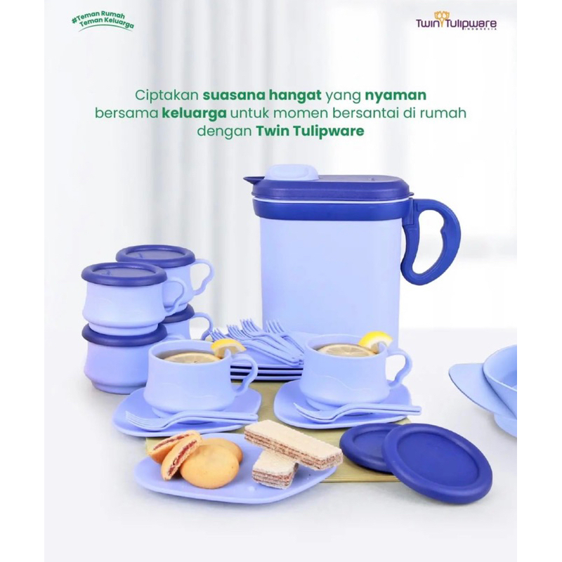 Large Tea Set Tulipware