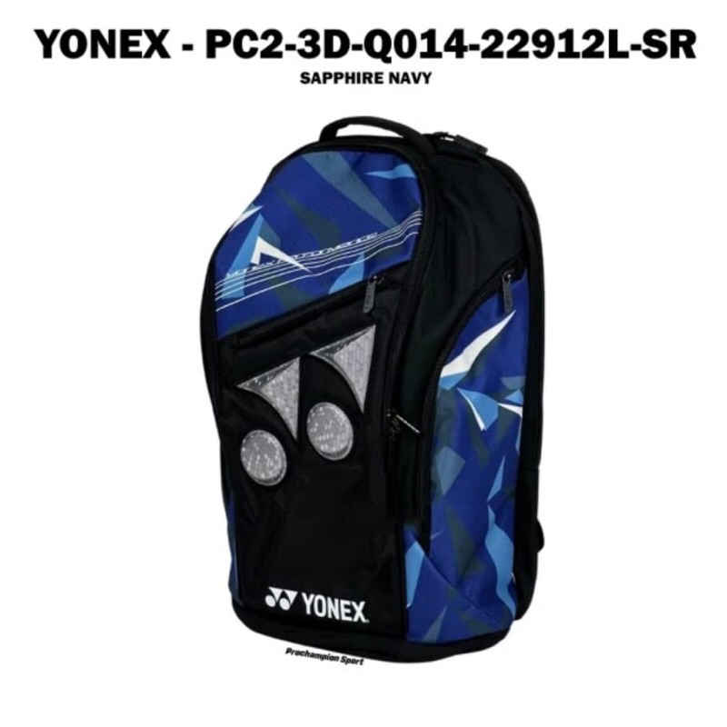Tas Badminton Yonex 3D-Q014-22912L Champion Tas Backpack Original