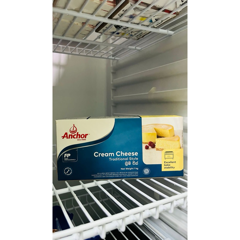 

anchor cream cheese kemasan 1kg | INSTANT ONLY !!!