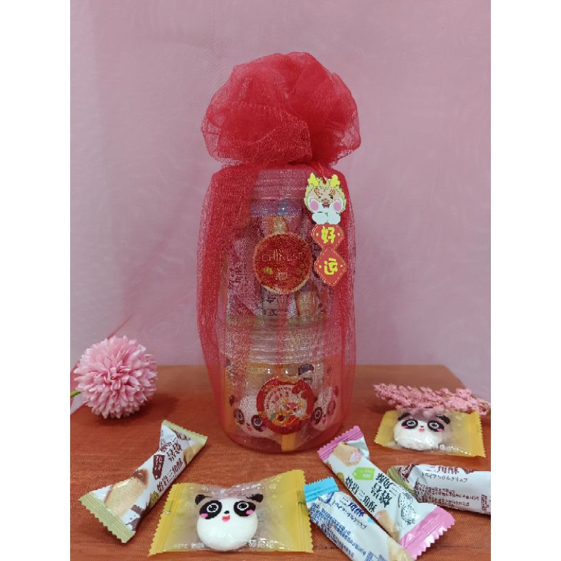 

hampers imlek/ hampers toples imlek / souvenir hampers CNY/ kado imlek/ cemilan import