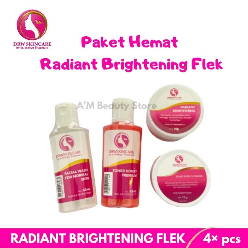 DRW Skincare Paket Hemat Radiant Brightening [Flek Hitam]
