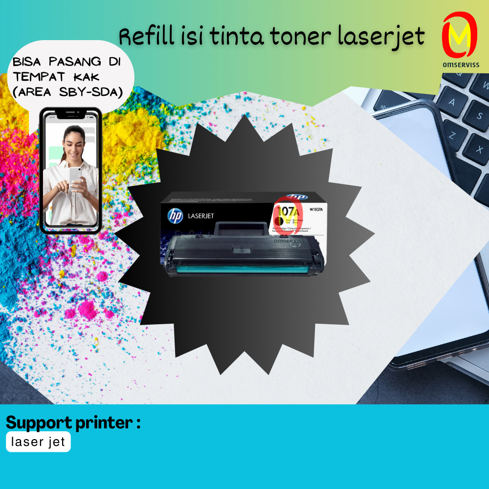 Isi Refill Tinta TonerCartridge LaserJet