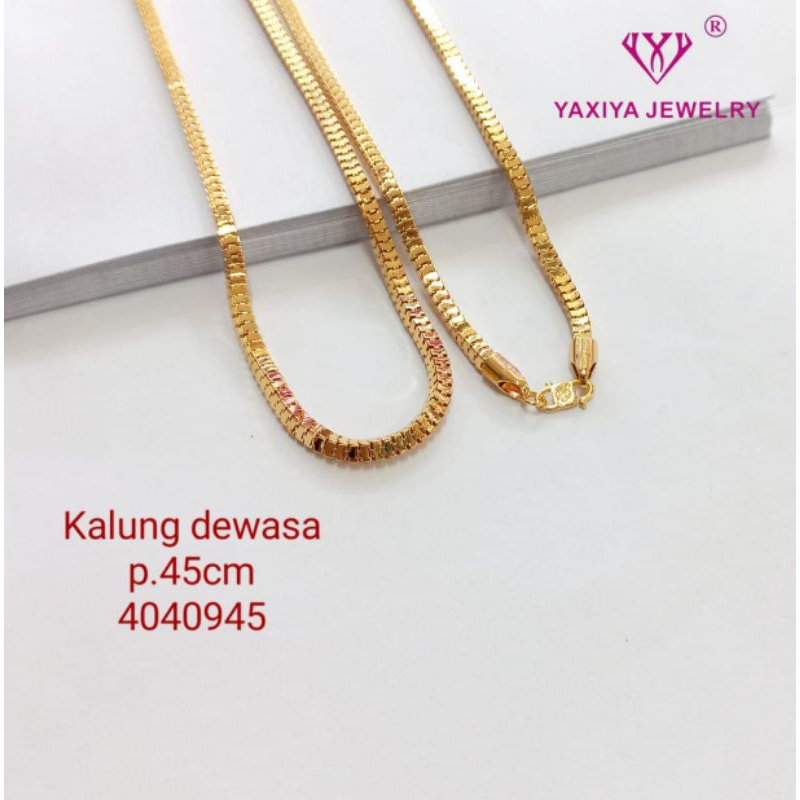 RANTAI KALUNG MILANO KOTAK BESAR
