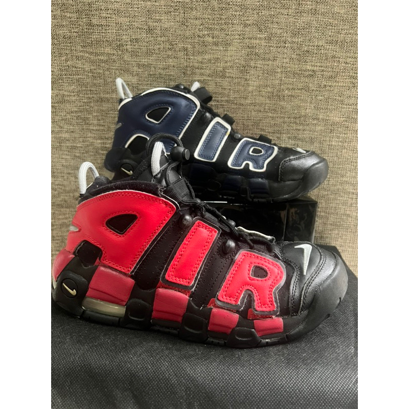 sepatu basket uptempo pippen preloved (sz 38)