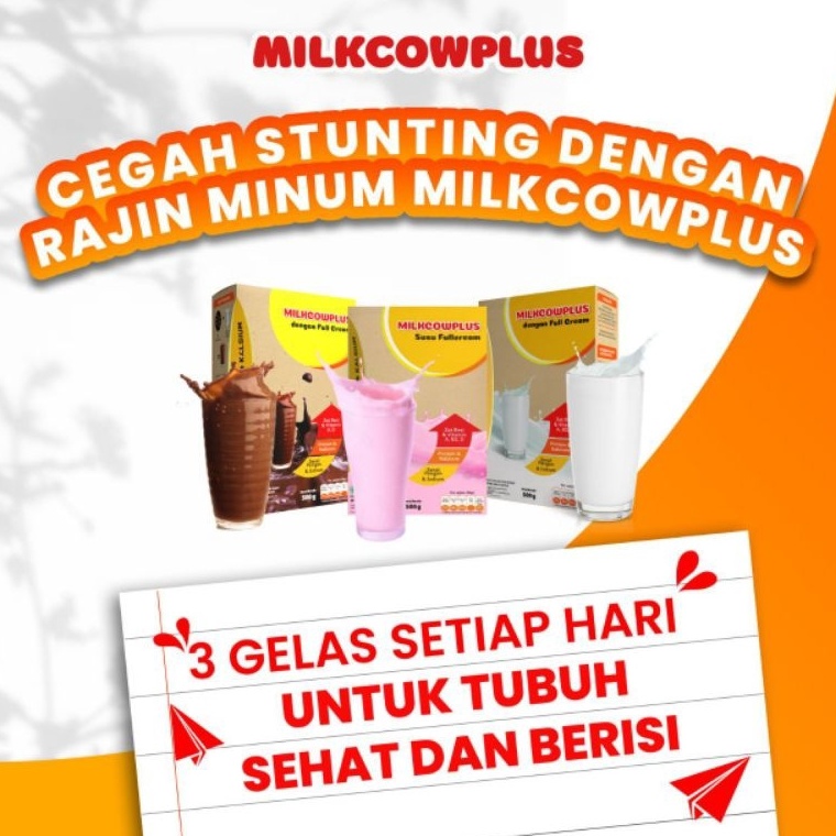 

Terk1n1 MILKCOW Susu Gemuk Ampuh 100% Susu Sapi Fullcream Trend roduct