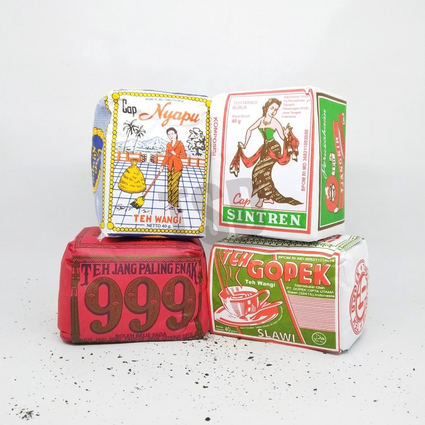 

[☞V99\] Teh Solo Paket 4 Teh Khas Jawa Tengah NASGITHEL Gopek, Sintren, Nyapu & 999 Flas Sale