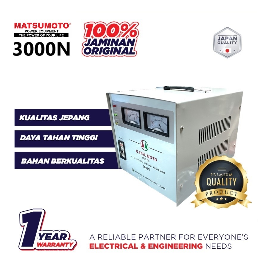 Stabilizer Matsumoto 3000 / Stavol Servo Motor 3000N