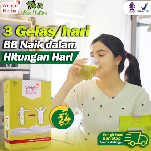 

[KODE 0IBCJ] [Cod] Weight Herba Susu Penambah Berat Badan Tanpa Gula Tanpa Olahraga Perlancar Saluran Pencernaan