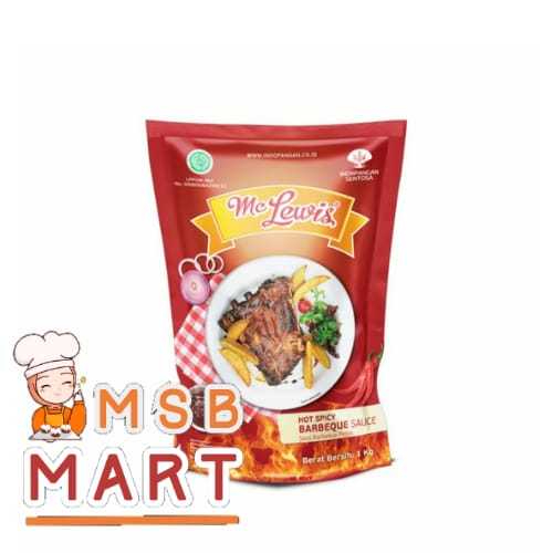 

MC LEWIS HOT SPICY BARBEQUE SAUCE 310 G/SAUS/SAOS