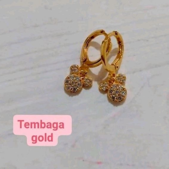 anting anak ant karat anting mikie aksesories olla shoping depok