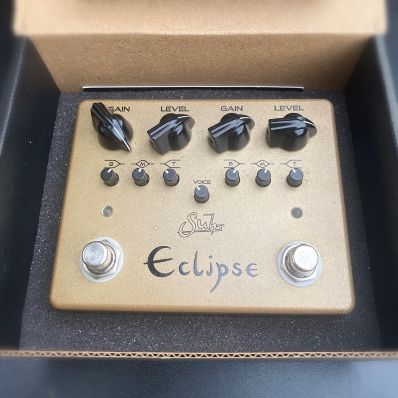 SUHR ECLIPSE DUAL OVERDRIVE PEDAL EFEK GITAR BEKAS