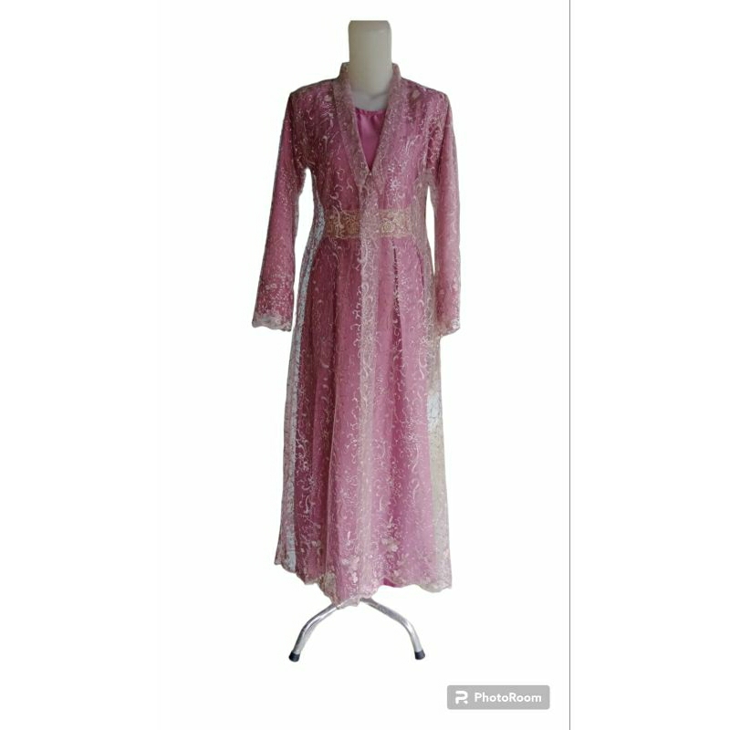 Outer Tile Kebaya Kartini Gamis Brokat Longdress