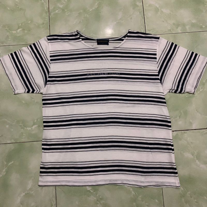 kaos gianni valentino stripe
