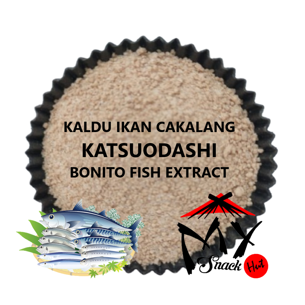 

KATSUO DASHI POWDER 50GR - KALDU IKAN BONITO JEPANG BUBUK JAPANESE KATSUODASHI HONDASHI DASHINOMOTO