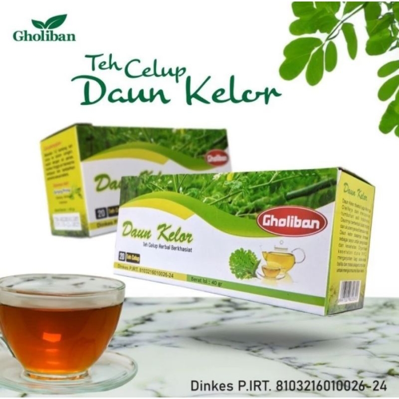 

Teh Celup Daun Kelor Gholiban