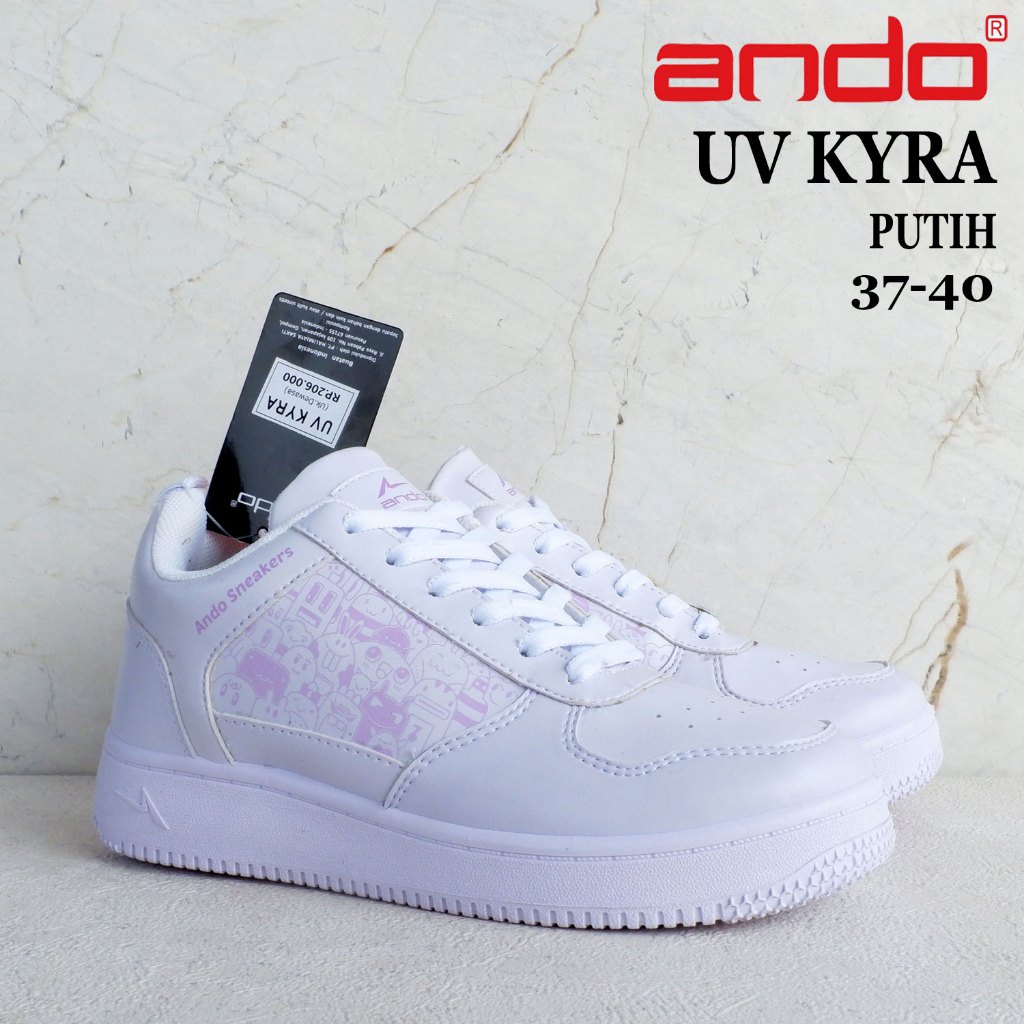 Sepatu ANDO Wanita - size 37-40 - VIDEL & JESEY & TRICKS & UV KYRA & HAEDA & JINI & RIVAKA & VIDEL -
