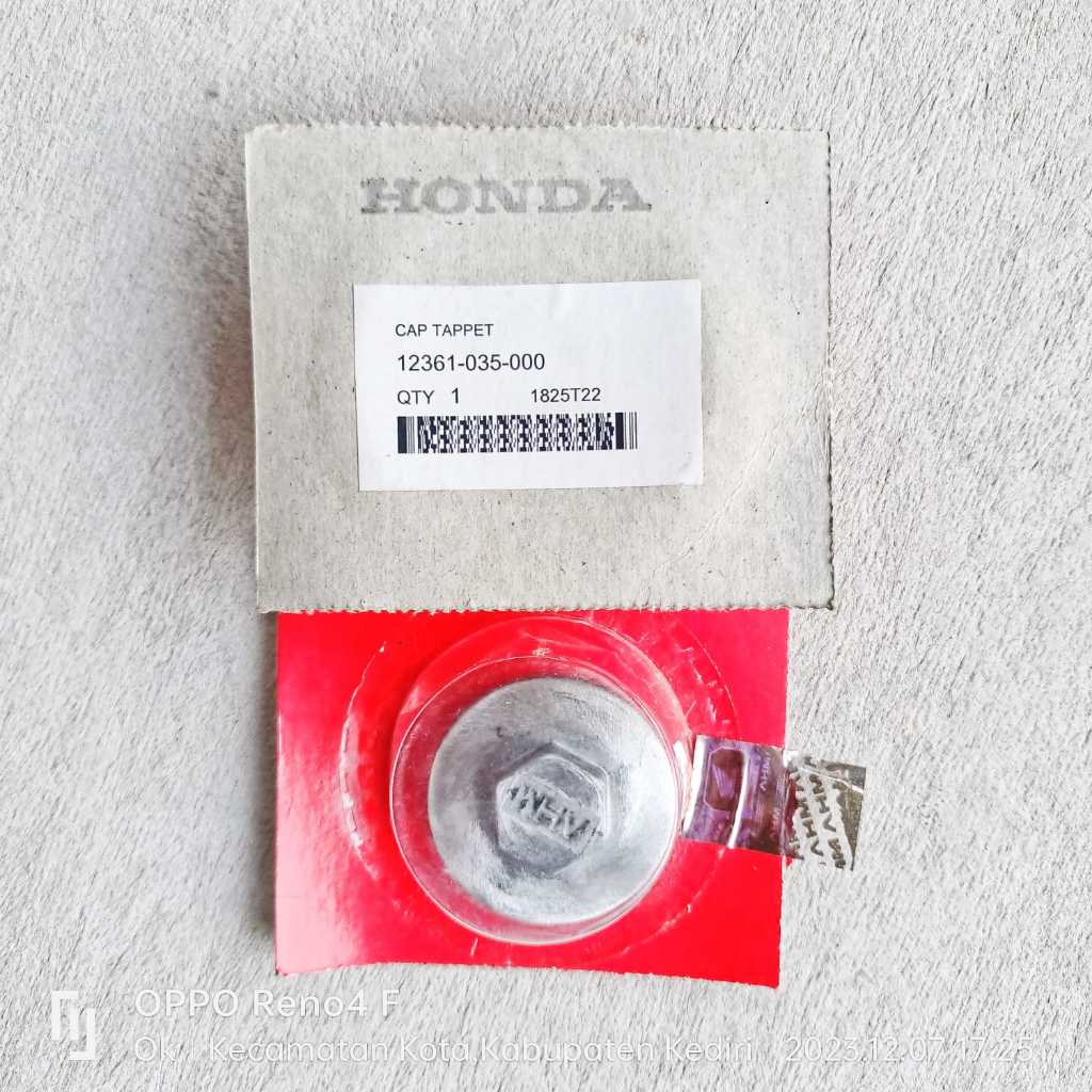 Cap Screen Oil Filter Drain - Cover-Tutup Tap Saringan Oli Mesin Honda BeAT-Spacy-Scoopy Vario PCX A