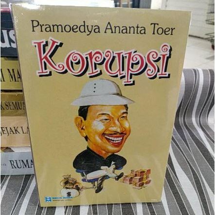 Buku Novel Korupsi Pramoedya Ananta Toer Pramudya Ananda Tur sastra literatur klasik karya indonesia