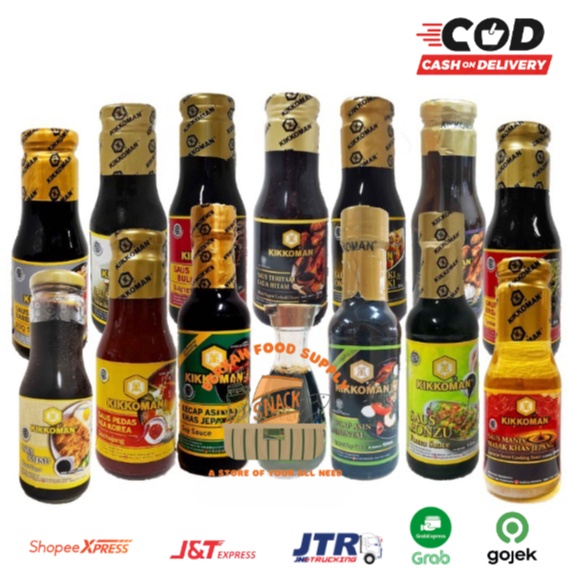 

Terk1n1 Kikkoman Sauce 300gr / Saus Kikkoman All Varian / Saus Kikoman / soy sauce / bbq / Bulgogi / garlic teriyaki / katsu / blackpepper / yakiniku / ponzu / hoisin / sweet sauce / gochujang / vinegar / takoyaki / japanise sweet / mirin Big Discount