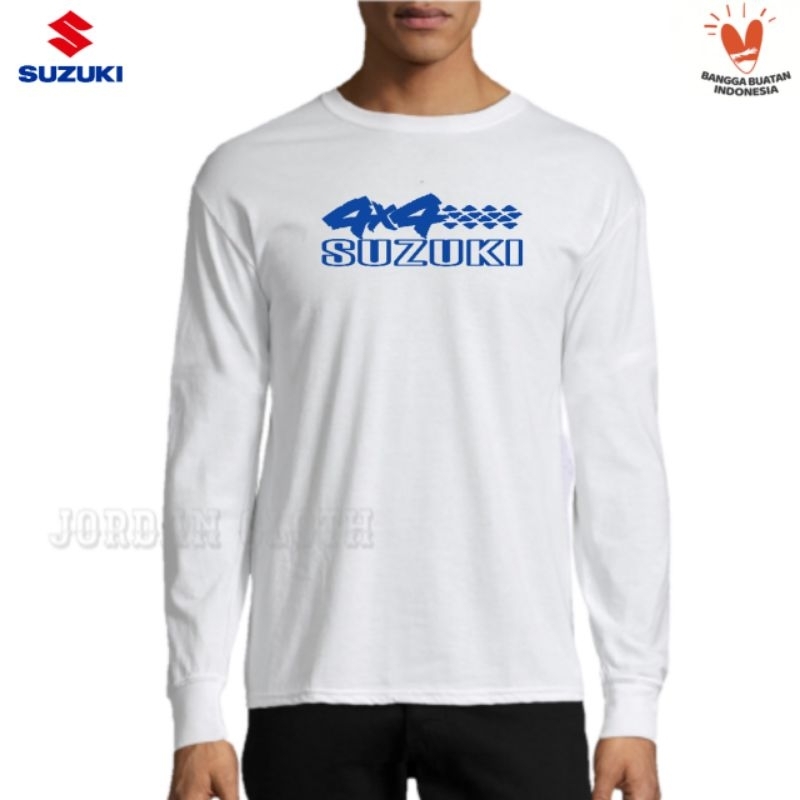 Tshirt Baju Kaos Lengan Panjang 4 × 4 Suzuki Offroad