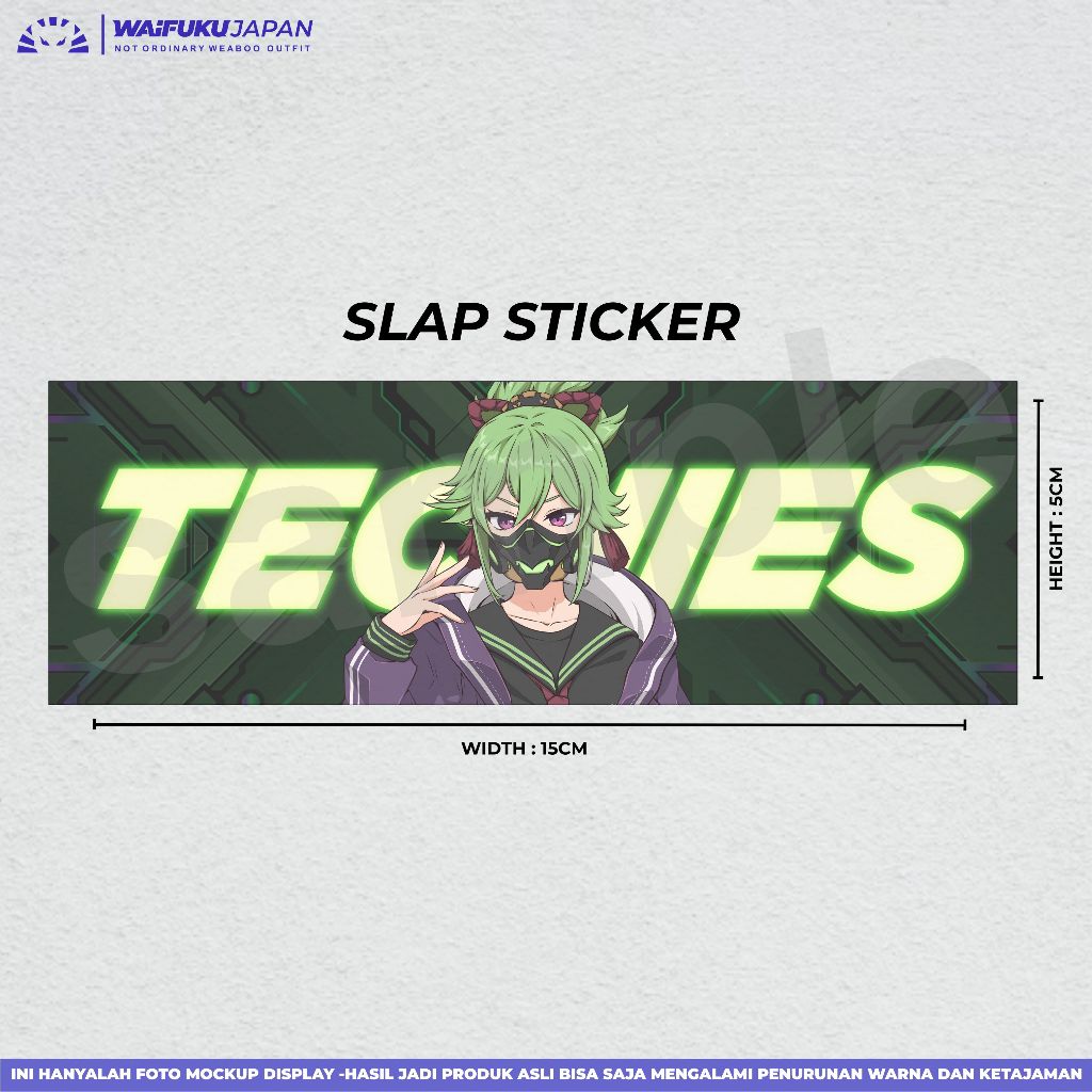 

Sticker Slap Anime JDM Genshin Impact - Kuki Shinobu