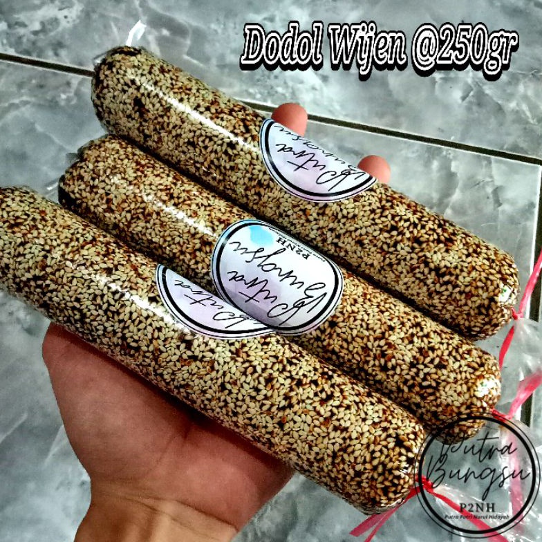 

[TJL63] Dodol Wijen Betawi @250 Gram Khas Tangerang 61