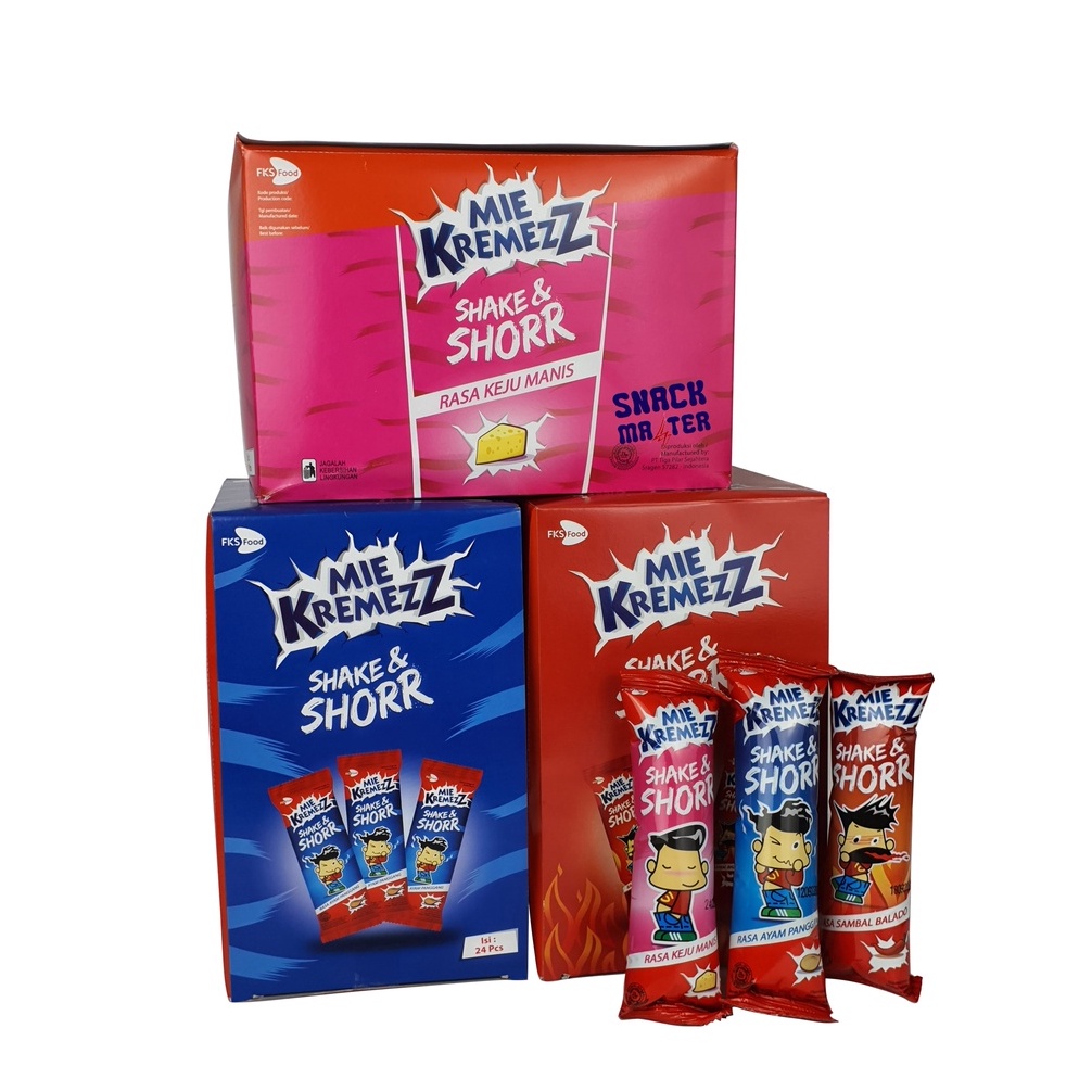 

Kirim L4ngsung Mie KremezZ Shake & Shorr - Netto 21 bks x 16 gr [46]