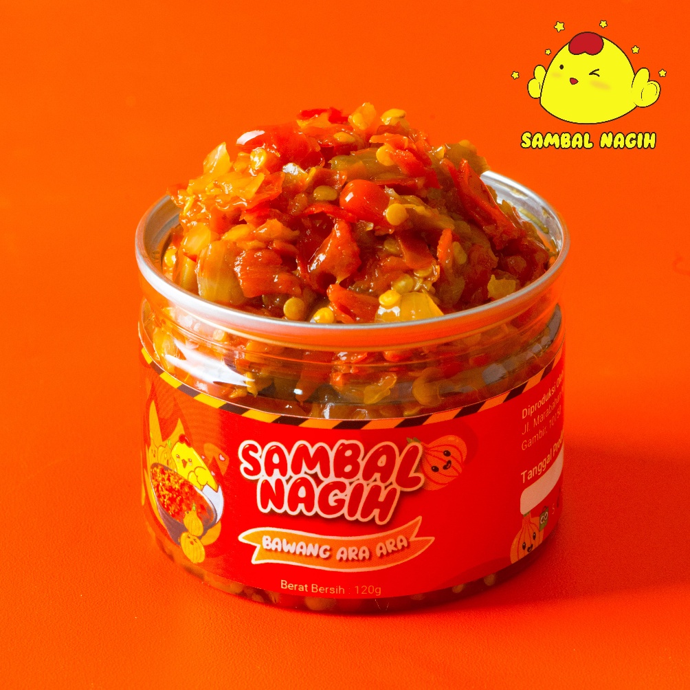 

[⚜J63>] Sambal Nagih - Sambal Geprek Bawang Toples Dijamin Ori