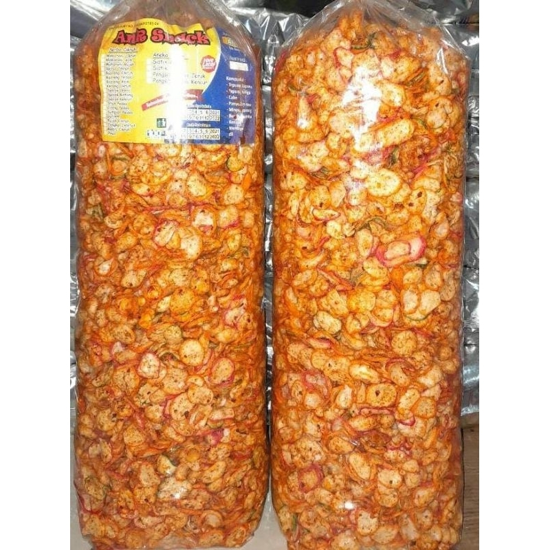 

Kerupuk Seblak Kencur 1 KG Thaurus Shop