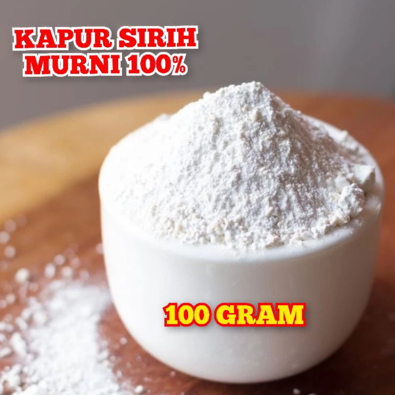 

100 Gram Kapur sirih murni food grade