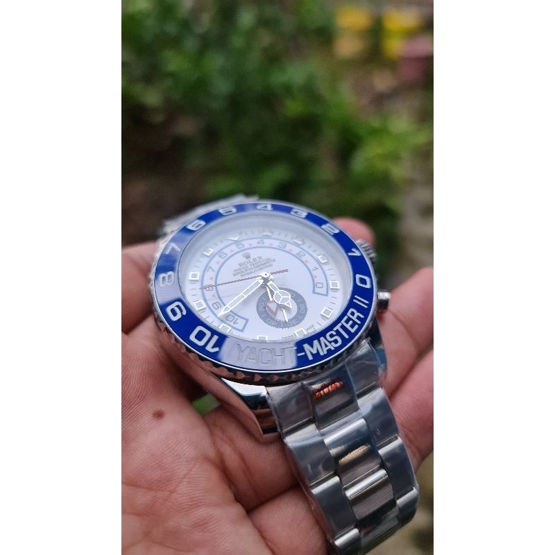 Jam tangan automatic rolex yacht master ii