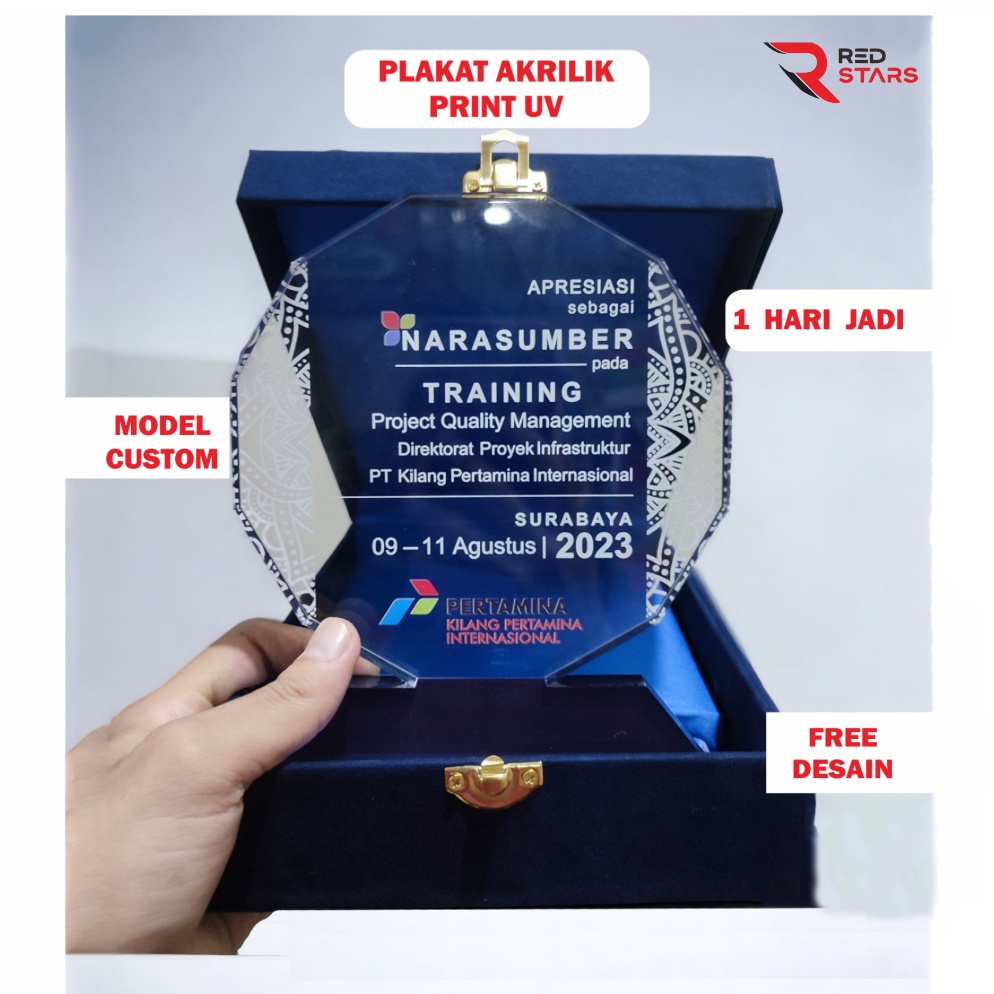 

Terlaku... Plakat Akrilik / Plakat Wisuda / Plakat Magang / Vandel Print UV 63
