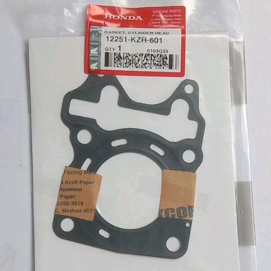 paking head gasket cylinder head kzR 601