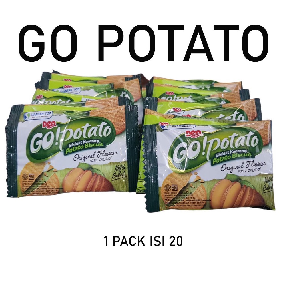 

[℡V50(] GO POTATO KENTANG 1 PACK ISI 20 [156]