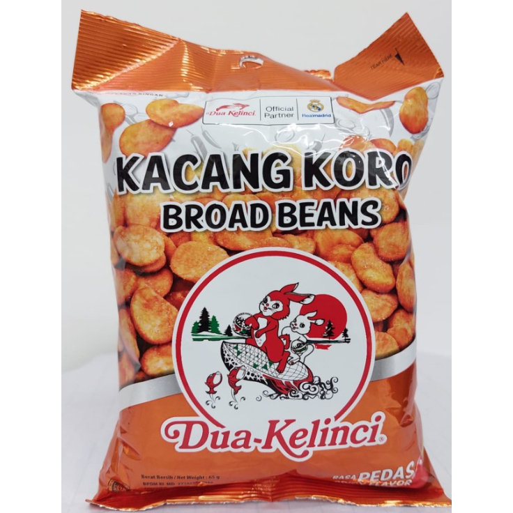 

DUA KELINCI KACANG KORO PEDAS 65GR